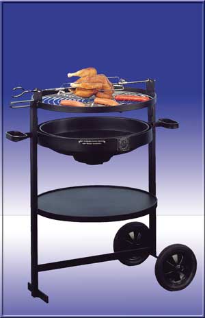 GRILL Stahl, lackiert