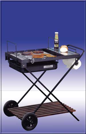 GRILL Stahl, lackiert