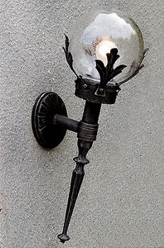 Wandleuchte, feuerverzinkt